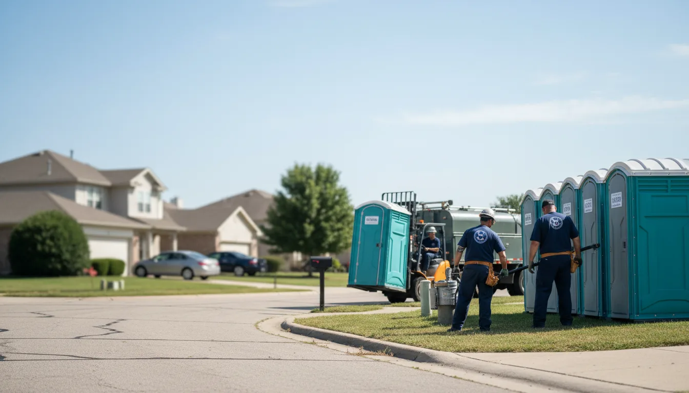 Porta Potty Rental in Springfield, IL near me